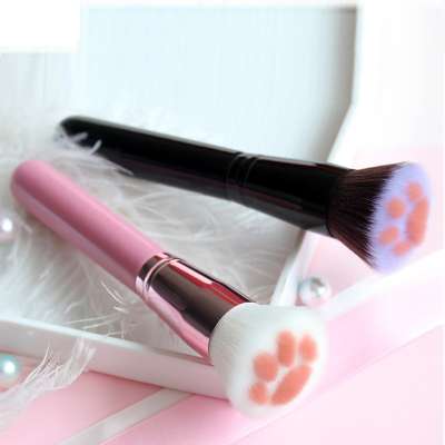 Single Beauty makeup powder brush Custom logo made makeup brushes