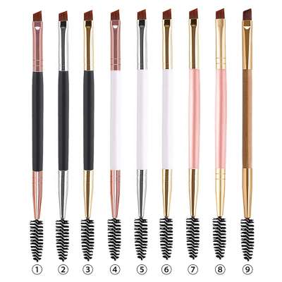 BUEART 2018 Latest 6 color the best eyebrow brush thin angled eyebrow brush